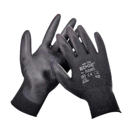 Manusi Ansell, Edge, 48-126, negru, marimea 9 Manusi Ansell, Edge, 48-126, negru, marimea 9
