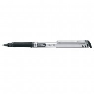 Roller cu gel, Pentel, Energel, 0.7 mm, plastic, negru Roller cu gel, Pentel, Energel, 0.7 mm, plastic, negru