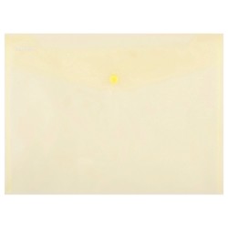 Mapa documente, Donau, A4, inchidere cu capsa, plastic, galben transparent Mapa documente, Donau, A4, inchidere cu capsa, plastic, galben transparent