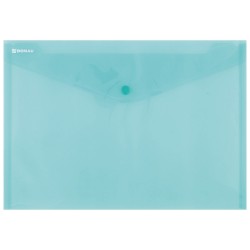 Mapa documente, Donau, A4, inchidere cu capsa, plastic, verde transparent Mapa documente, Donau, A4, inchidere cu capsa, plastic, verde transparent