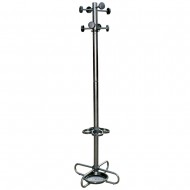 Cuier tip pom, metalic, negru Cuier tip pom, metalic, negru