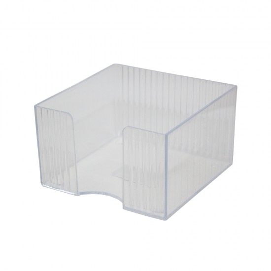 Suport cub hartie Flaro, Star, 90x90 mm, plastic, transparent Suport cub hartie Flaro, Star, 90x90 mm, plastic, transparent