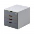 Organizator  documente, Durable Varicolor, cu 4 sertare