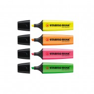 Textmarker Stabilo Boss, varf 2-5 mm, 4 culori/set ( galben, portocaliu, verde, roz) Textmarker Stabilo Boss, varf 2-5 mm, 4 culori/set ( galben, portocaliu, verde, roz)