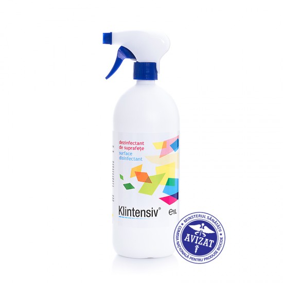 KLINTENSIV® - Dezinfectant suprafete gata de lucru 1000 ml 