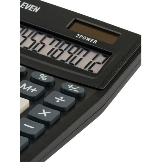 Calculator de birou 12 digiți, 137 x 102 x 31 mm, Eleven CMB1201-BK