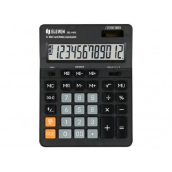 Calculator de birou 12 digiți, 199 x 153 x 31 mm, Eleven SDC-444S Calculator de birou 12 digiți, 199 x 153 x 31 mm, Eleven SDC-444S