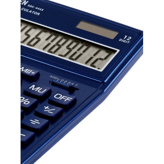 Calculator de birou 12 digiți, 204 x 155 x 33 mm, Eleven SDC-444XR Calculator de birou 12 digiți, 204 x 155 x 33 mm, Eleven SDC-444XR