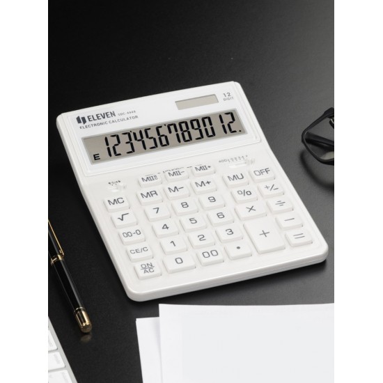 Calculator de birou 12 digiți, 204 x 155 x 33 mm, Eleven SDC-444XR