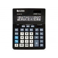 Calculator de birou 14 digiți, 205 x 155 x 35 mm, Eleven CDB1401-BK Calculator de birou 14 digiți, 205 x 155 x 35 mm, Eleven CDB1401-BK