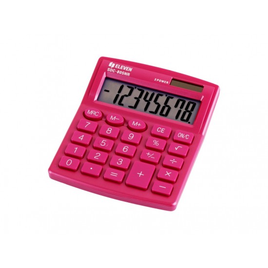 Calculator de birou 8 digiți , 120 x 105 x 21 mm, Eleven SDC-805 Calculator de birou 8 digiți , 120 x 105 x 21 mm, Eleven SDC-805