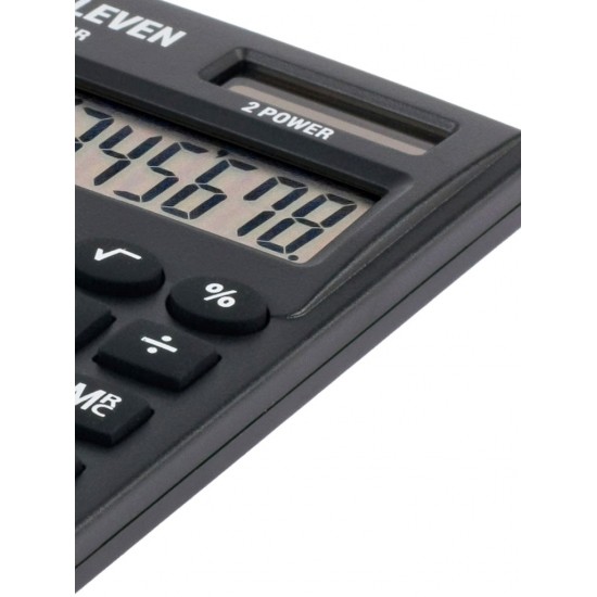 Calculator de buzunar 8 digiți, 98 x 62 x 10 mm, Eleven SLD-200NR Calculator de buzunar 8 digiți, 98 x 62 x 10 mm, Eleven SLD-200NR