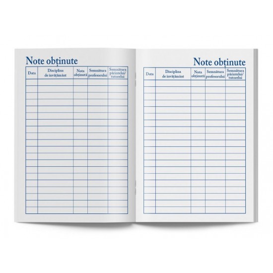 Carnet de elev pentru școala postliceală Carnet de elev pentru școala postliceală