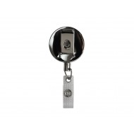 Clip din metal cu fir retractabil pentru portecuson Clip din metal cu fir retractabil pentru portecuson