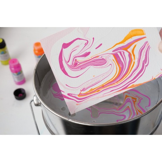 Magic Marble Marbling Love Neon! Kreul, set 6 buc x 20 ml Magic Marble Marbling Love Neon! Kreul, set 6 buc x 20 ml