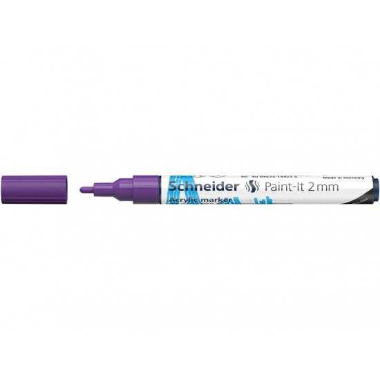Marker cu vopsea acrilică Paint-It 310 2 mm Schneider Marker cu vopsea acrilică Paint-It 310 2 mm Schneider