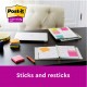 Notes adeziv Super Sticky 76 x 76 mm, 90 file x 5 culori asortate, Post-It Notes adeziv Super Sticky 76 x 76 mm, 90 file x 5 culori asortate, Post-It