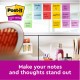 Notes adeziv Super Sticky 76 x 76 mm, 90 file x 5 culori asortate, Post-It Notes adeziv Super Sticky 76 x 76 mm, 90 file x 5 culori asortate, Post-It
