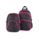 Rucsac 2 în 1 Teens Pink Black Dot