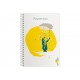 Caiet cu spirală Trois Gouttes de Pluie, A5, 90 file, Clairefontaine Caiet cu spirală Trois Gouttes de Pluie, A5, 90 file, Clairefontaine