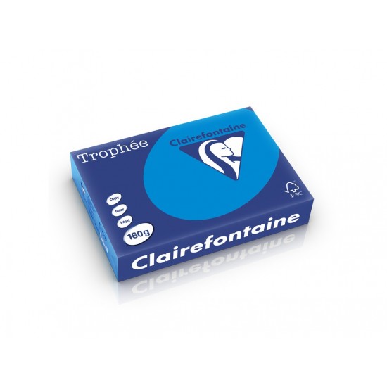 Carton color A4, Clairefontaine Intens 160 g/mp-250 coli/top