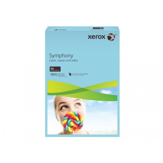 Carton color A4 Xerox Symphony Pastel160 g/mp, 250 coli/top