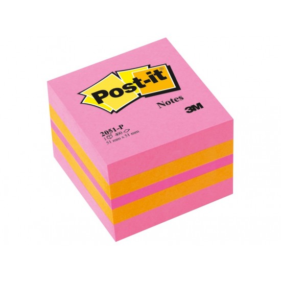 Cub Notes adeziv Post-it® Neon 51 Cub Notes adeziv Post-it® Neon 51