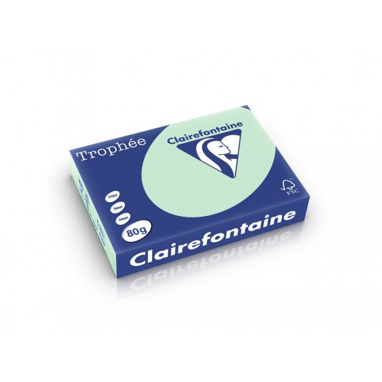 Hârtie color Clairefontaine Pastel A4, 80g/mp, 500 coli/top Hârtie color Clairefontaine Pastel A4, 80g/mp, 500 coli/top