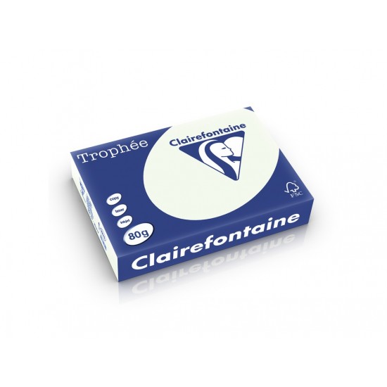 Hârtie color Clairefontaine Pastel A4, 80g/mp, 500 coli/top