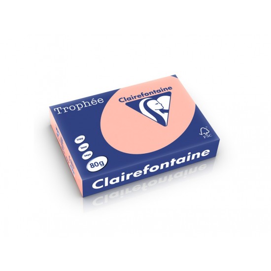 Hârtie color Clairefontaine Pastel A4, 80g/mp, 500 coli/top Hârtie color Clairefontaine Pastel A4, 80g/mp, 500 coli/top