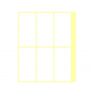 Etichete albe 73 x 37 mm Etichete albe 73 x 37 mm