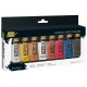 Vopsea acrilică Solo Goya Effect Colors, set 8 buc x 100 ml Vopsea acrilică Solo Goya Effect Colors, set 8 buc x 100 ml