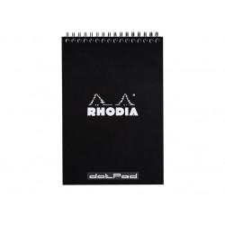 Blocnotes A5 Spiral Pad Rhodia Classic Black Blocnotes A5 Spiral Pad Rhodia Classic Black