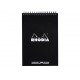 Blocnotes A5 Spiral Pad Rhodia Classic Black