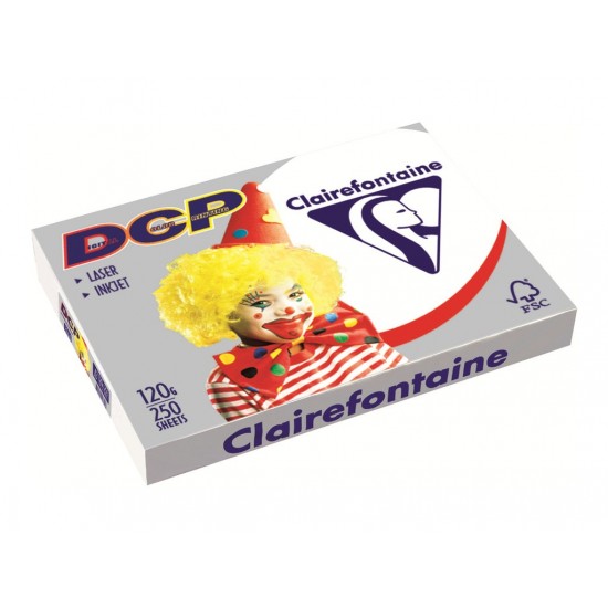Hârtie colorata A3, 120g/mp, Clairefontaine, 250 coli/top, 5 culori Hârtie colorata A3, 120g/mp, Clairefontaine, 250 coli/top, 5 culori