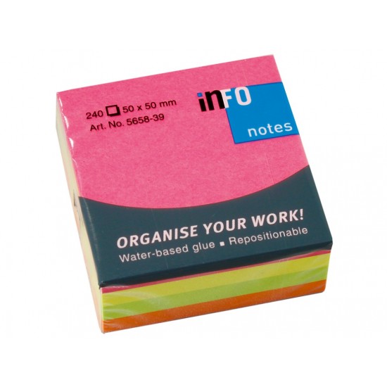 Cub Notes adeziv Briliant 50 x 50 mm Cub Notes adeziv Briliant 50 x 50 mm