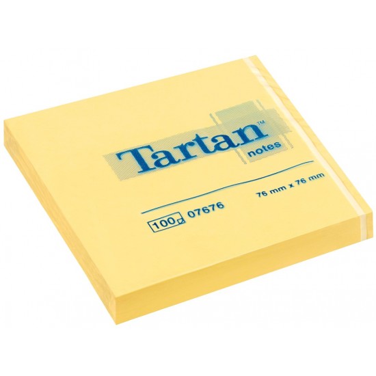 Notes adeziv Tartan 76 x 76 mm Notes adeziv Tartan 76 x 76 mm