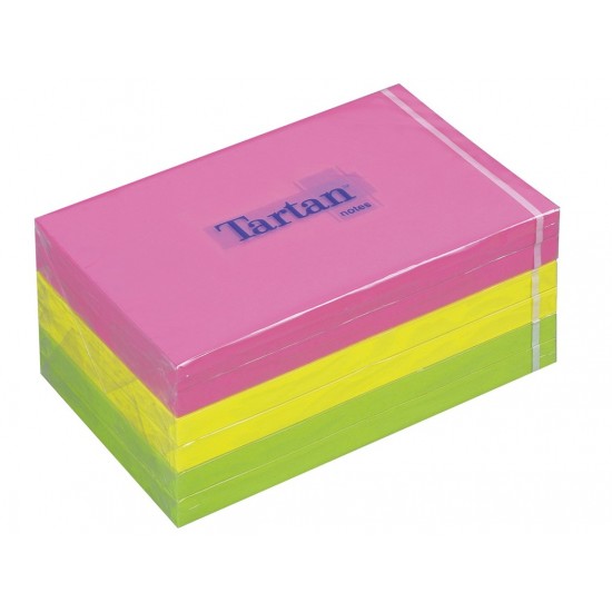 Notes adeziv Tartan Neon 76 x 127 mm Notes adeziv Tartan Neon 76 x 127 mm
