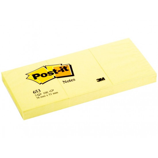 Set Notes adeziv Post-it® Canary Yellow™ Set Notes adeziv Post-it® Canary Yellow™