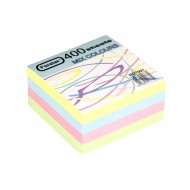 Rezervă cub din hârtie color 400 file