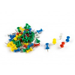 Piuneze pentru panouri de plută, set 10 cutii