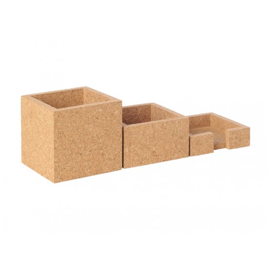 Set 3 piese din plută Set 3 piese din plută