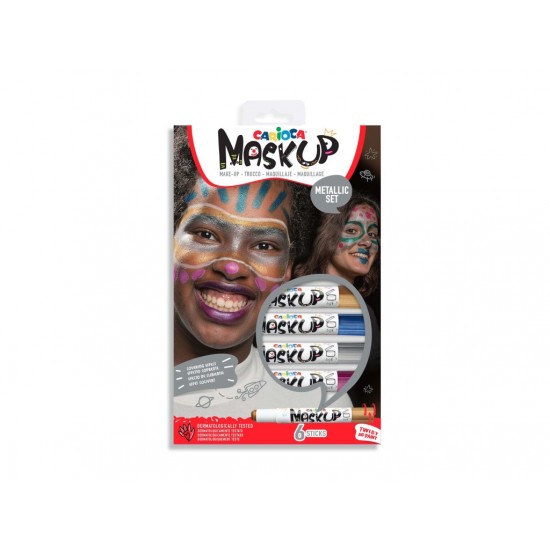Carioca Mask-Up Metallic Carioca Mask-Up Metallic