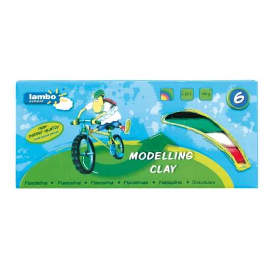 Plastilină Lambo School 6/set Plastilină Lambo School 6/set
