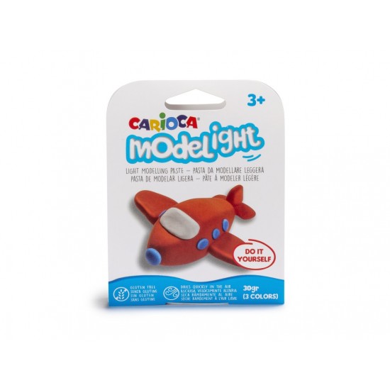 Plastilină ModeLight Carioca mijloace de transport Plastilină ModeLight Carioca mijloace de transport