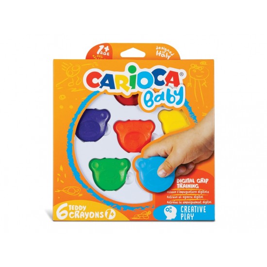 Carioca Baby 1+ creioane cerate Teddy