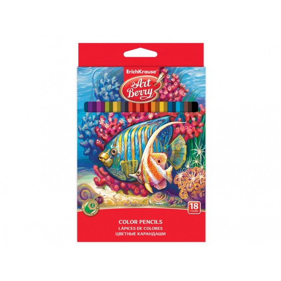 Creioane color hexagonale ArtBerry, 18/set Creioane color hexagonale ArtBerry, 18/set