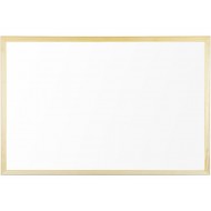 Whiteboard magnetic cu ramă din lemn 80 x 60 cm Bi-silque Whiteboard magnetic cu ramă din lemn 80 x 60 cm Bi-silque