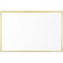 Whiteboard magnetic cu ramă din lemn 80 x 60 cm Bi-silque