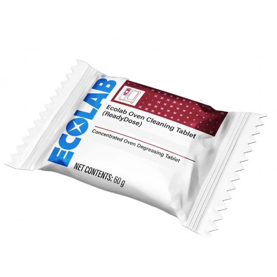 ReadyDose™ Oven Cleaner Tablet Ecolab – Tablete pentru curățarea cuptoarelor și îndepărtarea grăsimii carbonizate 50 buc/ cutie